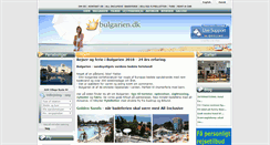 Desktop Screenshot of bulgarien.dk